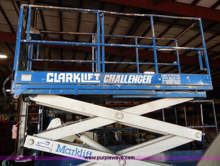 image for item I4401 Clark Lift Challenger scissor lift