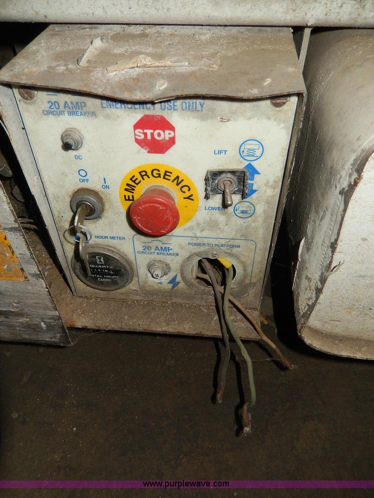 image for item I4401 Clark Lift Challenger scissor lift