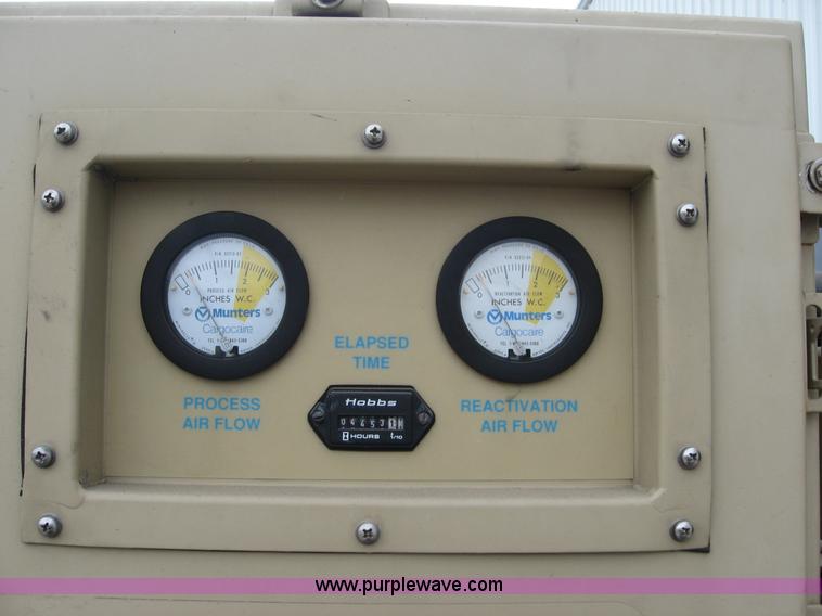 image for item I4414 1999 Cargocaire desiccant honeycombe dehumidifier