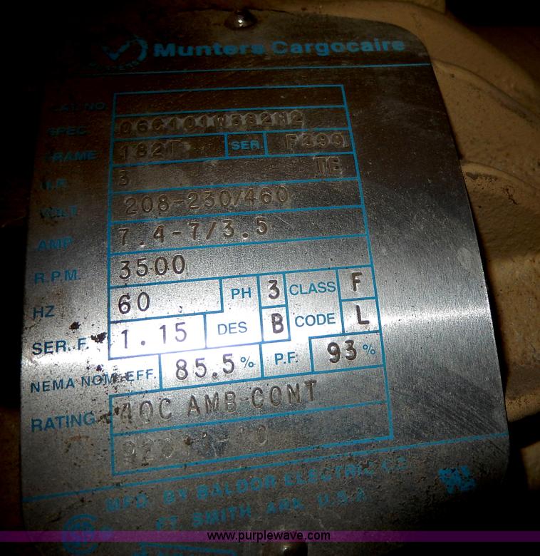 image for item I4415 1999 Cargocaire desiccant honeycombe dehumidifier