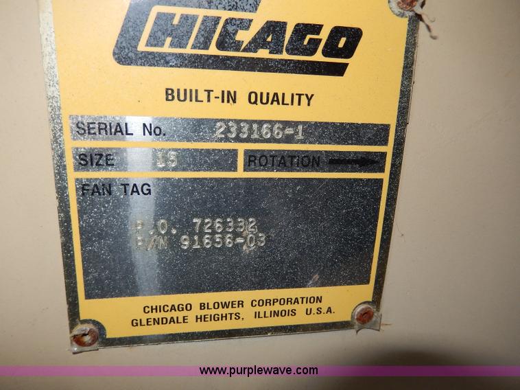 image for item I4415 1999 Cargocaire desiccant honeycombe dehumidifier