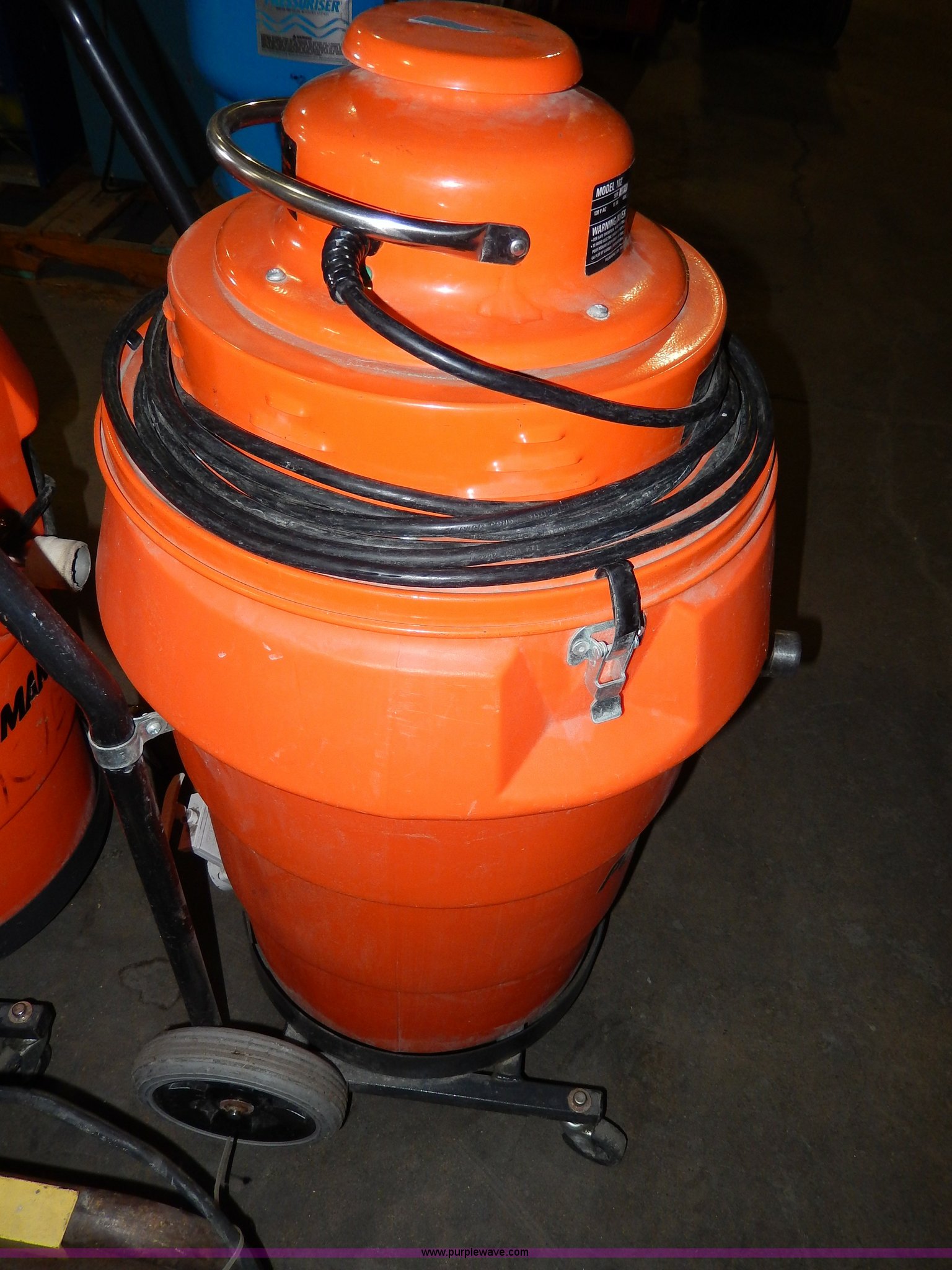 (2) PullmanHolt 102 HEPA shop vacuums in Kansas City, MO Item AS9322 sold Purple Wave