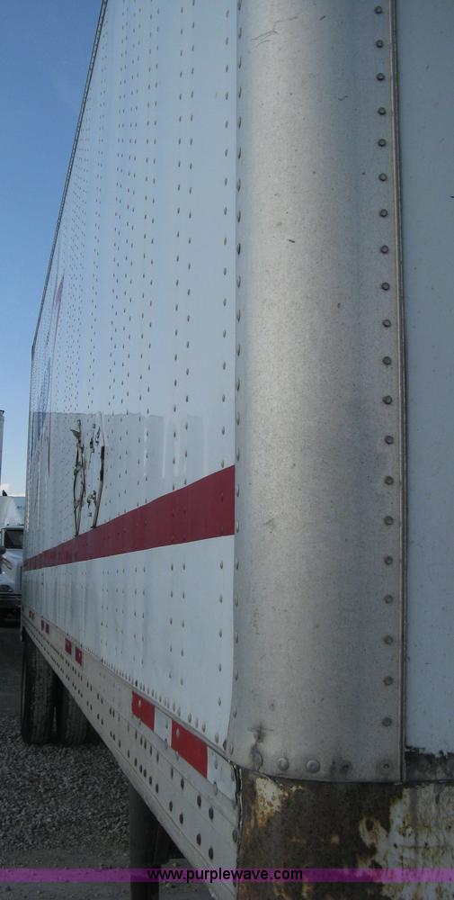 image for item D8289 1995 Wabash 28' dry van trailer
