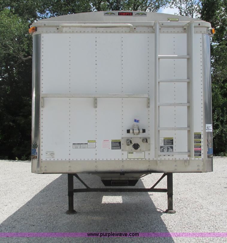 image for item G9470 2008 Timpte Super Hopper grain trailer