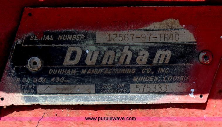 image for item H6713 1979 Dunham flatbed trailer