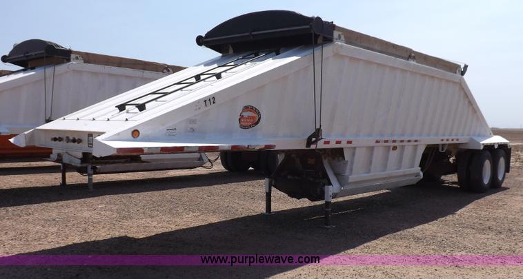 image for item H7007 2007 CTS BDT-40 belly dump trailer