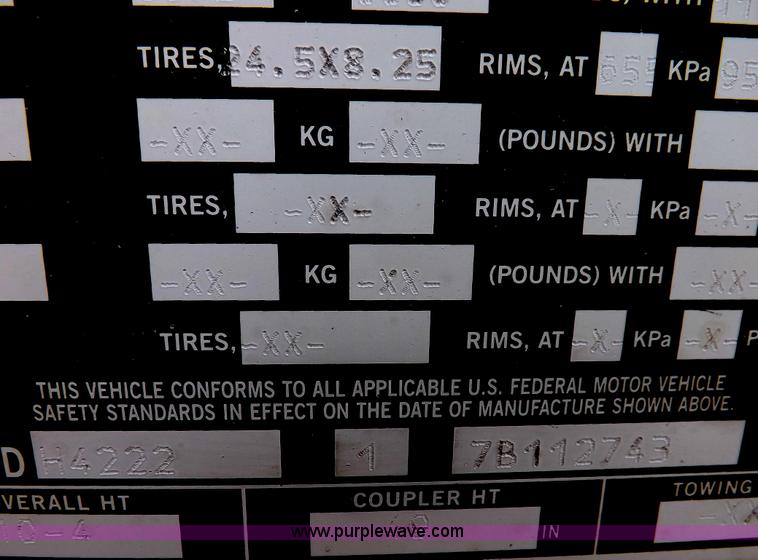 image for item I7688 2007 Timpte Super Hopper grain trailer