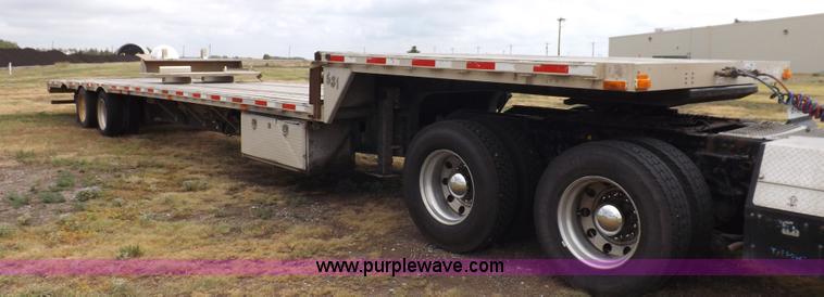 image for item I7689 2003 Transcraft Eagle step deck trailer