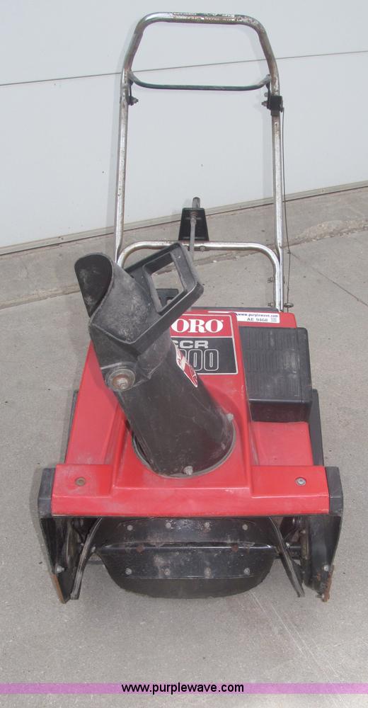 image for item AE9468 Toro CCP2000 WB snow blower