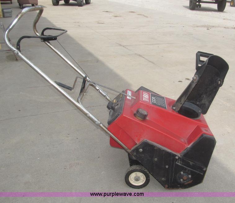 image for item AE9468 Toro CCP2000 WB snow blower
