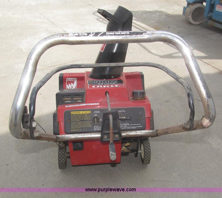 image for item AE9468 Toro CCP2000 WB snow blower