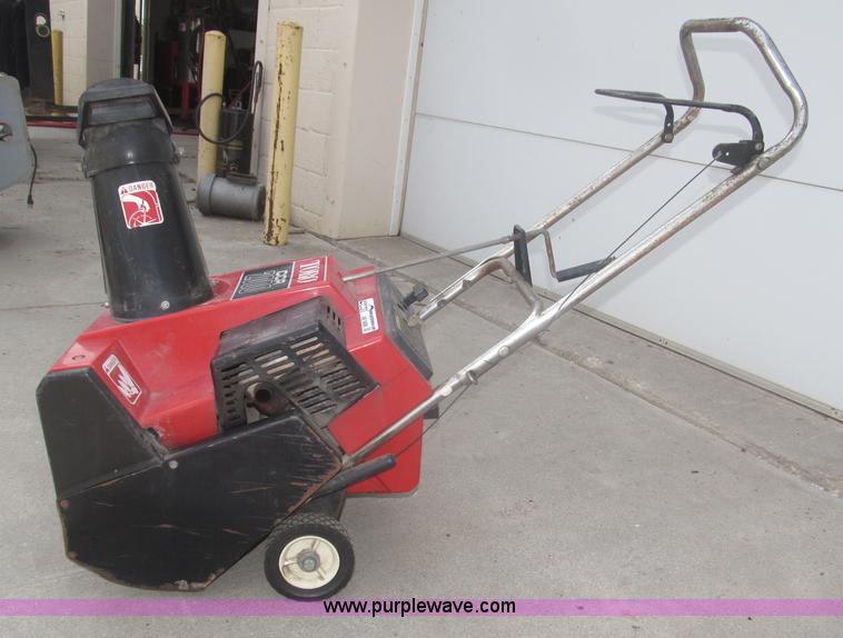 image for item AE9468 Toro CCP2000 WB snow blower
