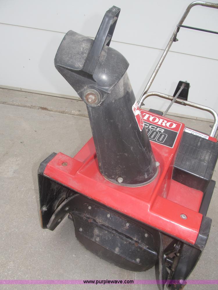 image for item AE9468 Toro CCP2000 WB snow blower