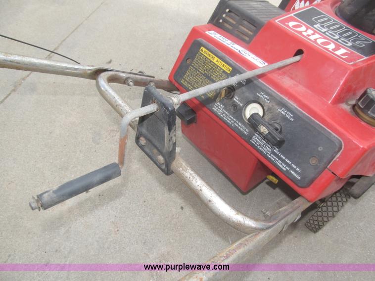 image for item AE9468 Toro CCP2000 WB snow blower