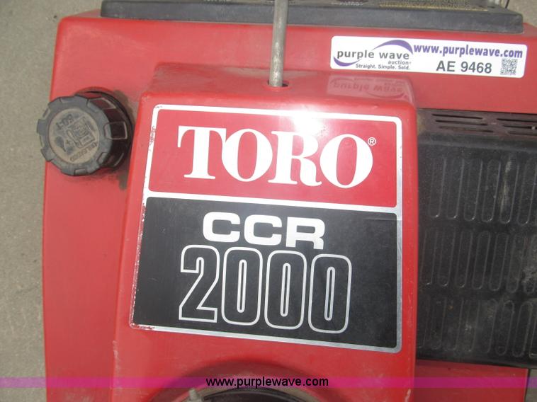 image for item AE9468 Toro CCP2000 WB snow blower