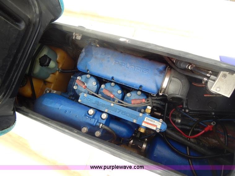 image for item AE9861 Two personal watercrafts and trailer