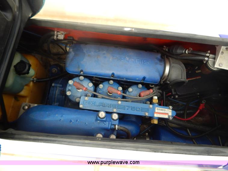 image for item AE9861 Two personal watercrafts and trailer