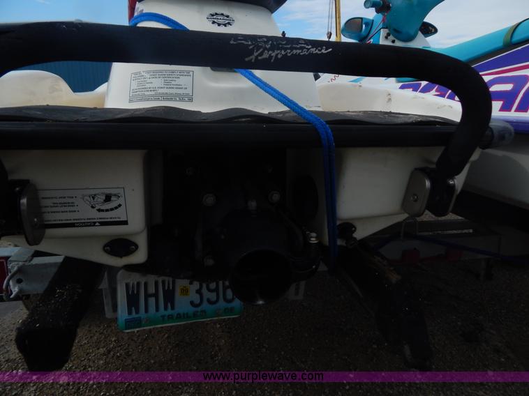 image for item AE9861 Two personal watercrafts and trailer