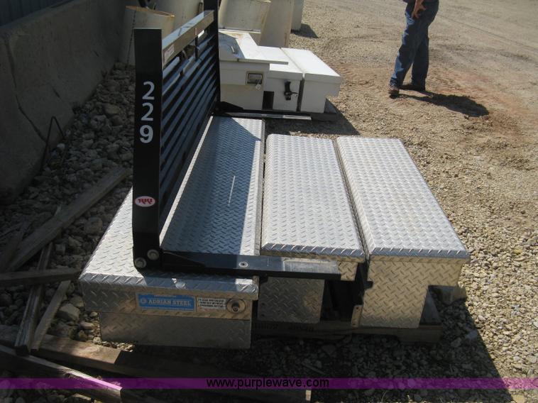 image for item AN9685 Headache rack and toolboxes