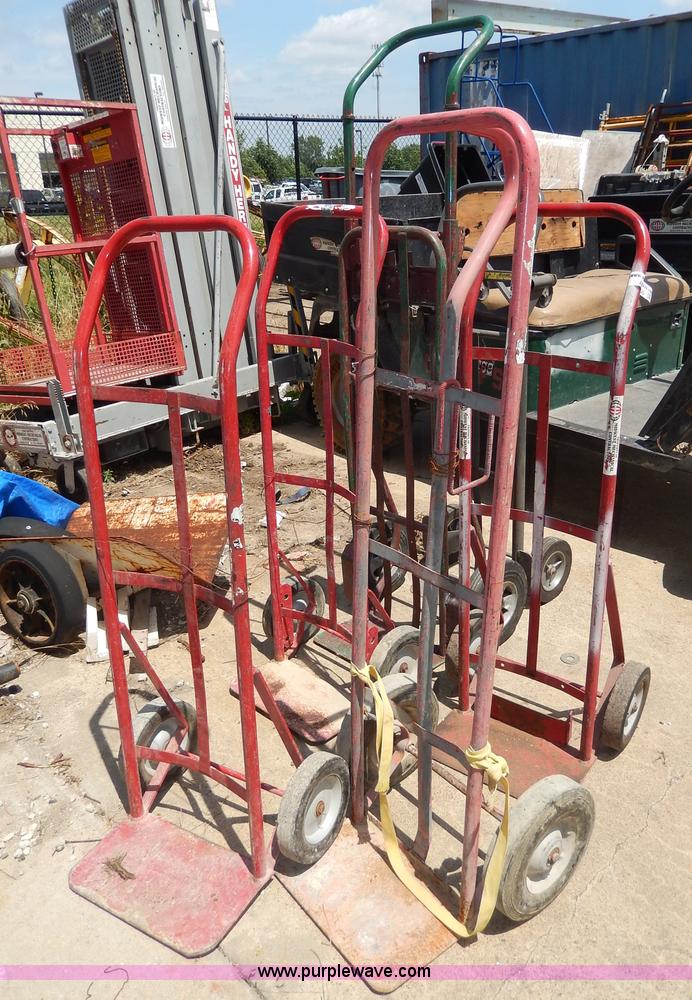 image for item AS9250 (6) assorted two wheel dollies