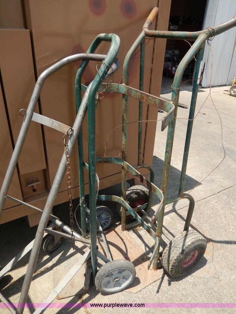 image for item AS9251 (4) single welder bottle carts