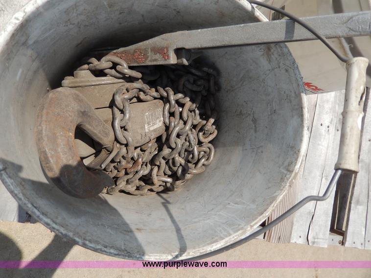 image for item AS9253 (3) three ton chain come-alongs