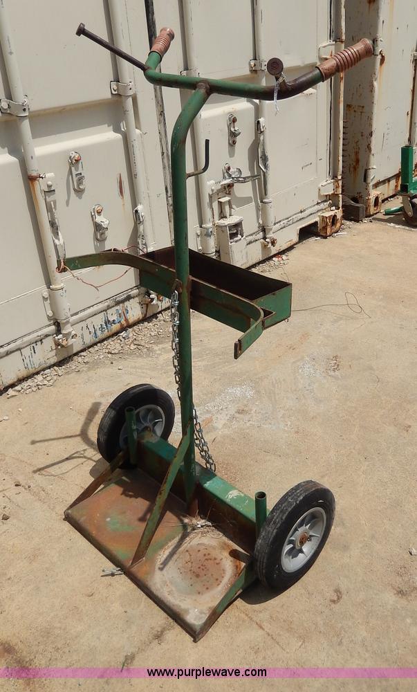 image for item AS9260 (8) oxygen/acetylene bottle carts