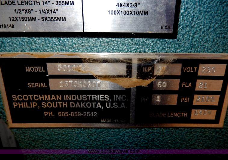 image for item AS9265 Scotchman 5014CM iron worker