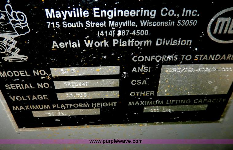 image for item AS9269 Handy Herman 24' manlift