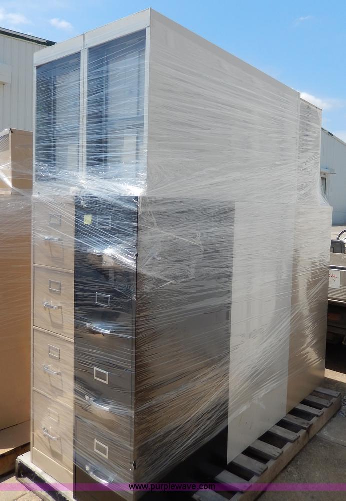 image for item AS9271 (9) assorted filing cabinets