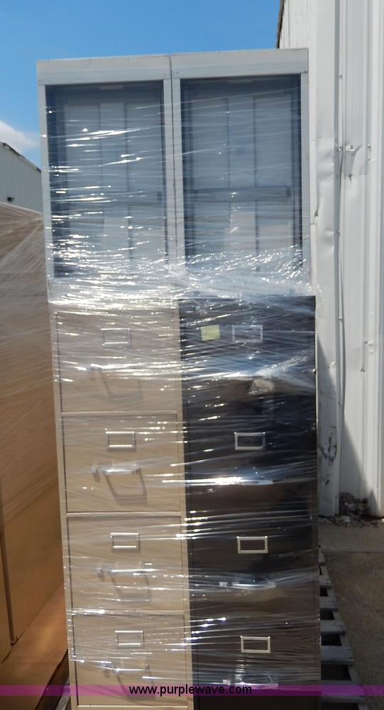 image for item AS9271 (9) assorted filing cabinets