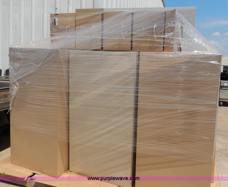 image for item AS9272 (10) four drawer filing cabinets