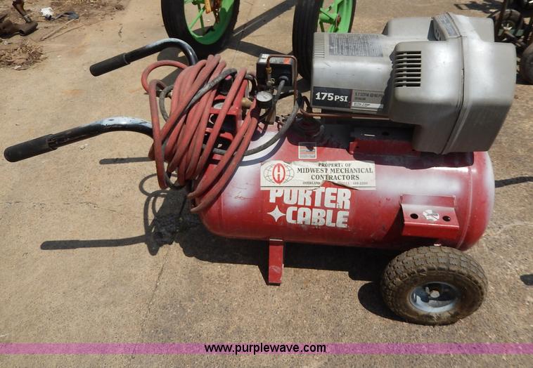 image for item AS9274 (2) Porter Cable air compressors