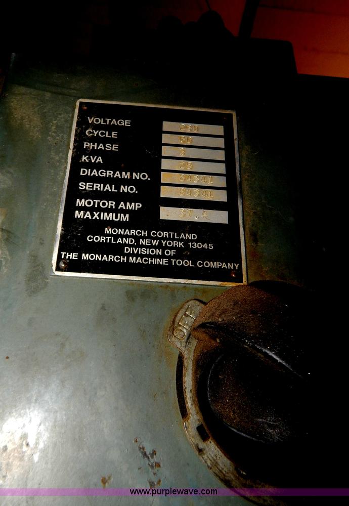 image for item AW9242 1984 Monarch Cortland VMC-45 mill