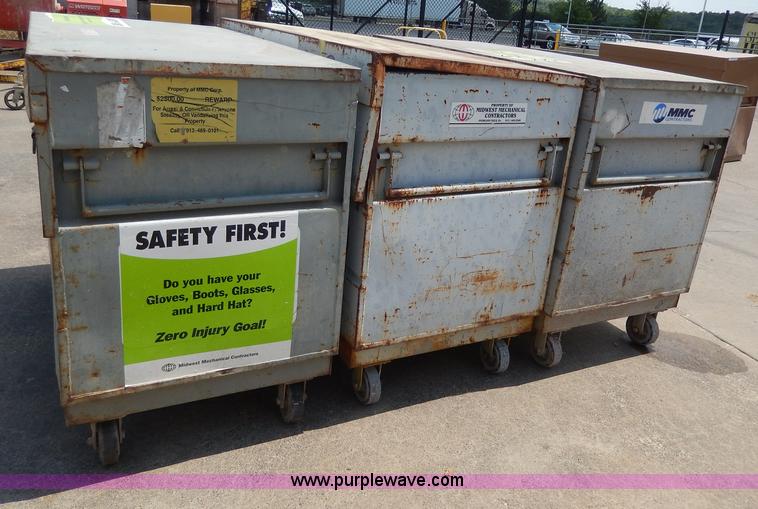 image for item AW9749 (3) job site boxes