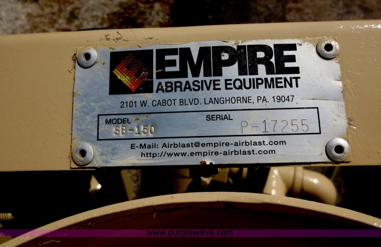 image for item D5961 Empire Safe Strip portable soda blast machine