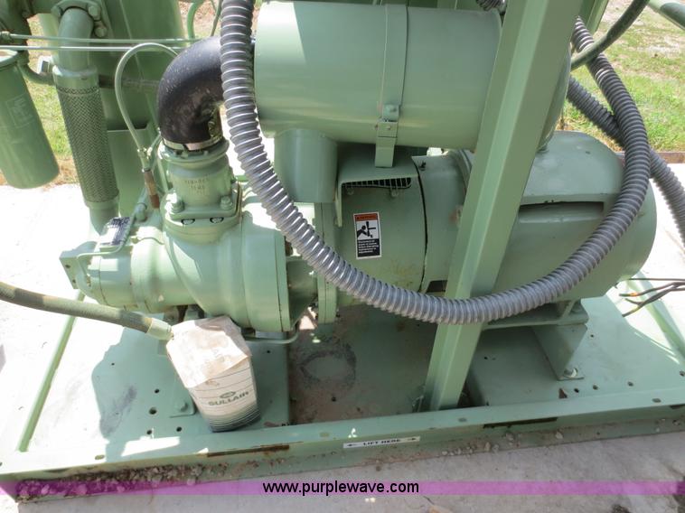 image for item D5963 1998 Sullair LS-12 screw air compressor