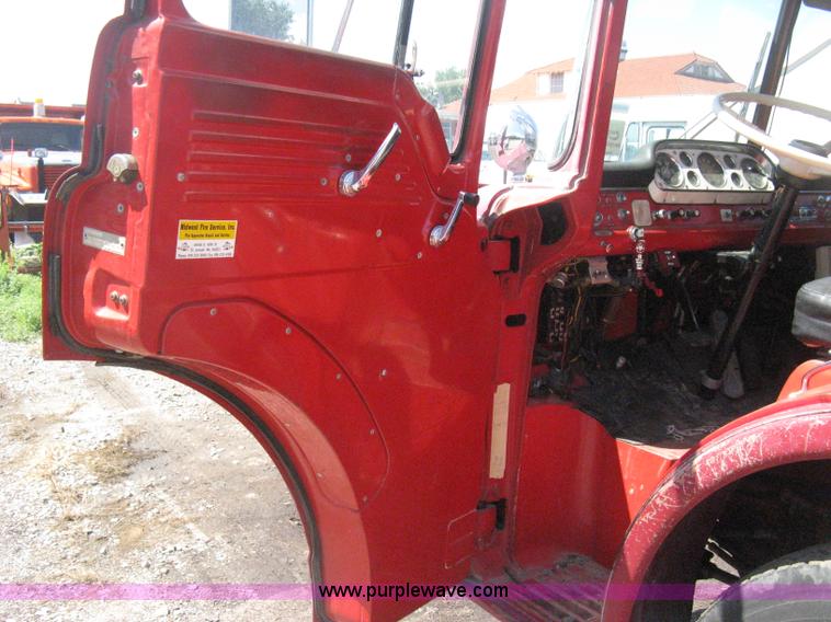 image for item D8475 1969 Ford 1000 Super Duty firetruck