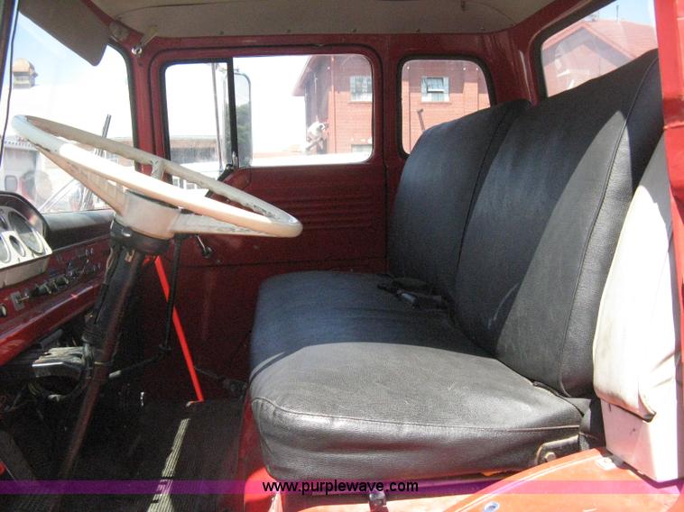 image for item D8475 1969 Ford 1000 Super Duty firetruck