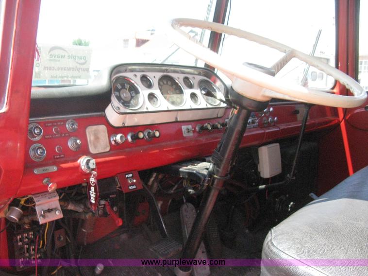 image for item D8475 1969 Ford 1000 Super Duty firetruck