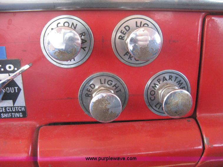 image for item D8475 1969 Ford 1000 Super Duty firetruck