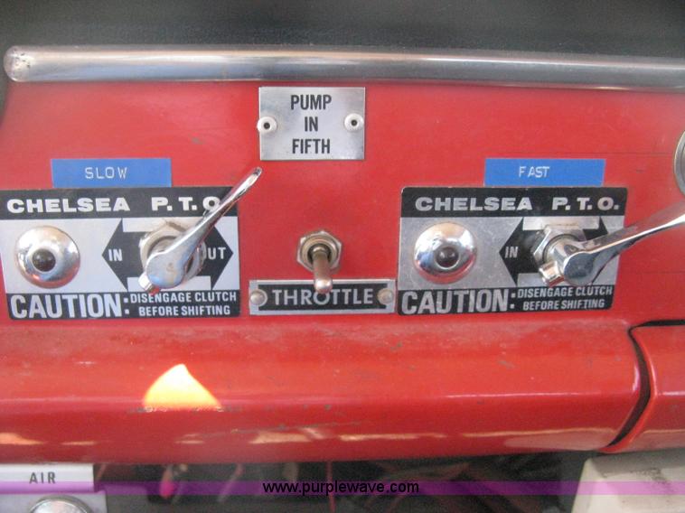 image for item D8475 1969 Ford 1000 Super Duty firetruck