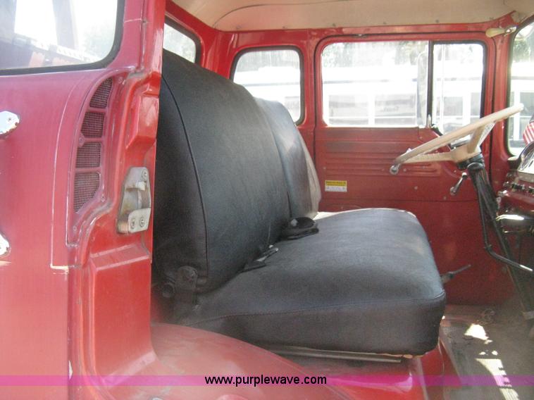 image for item D8475 1969 Ford 1000 Super Duty firetruck