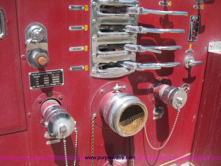 image for item D8475 1969 Ford 1000 Super Duty firetruck