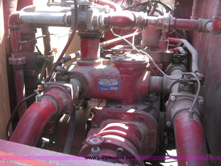 image for item D8475 1969 Ford 1000 Super Duty firetruck