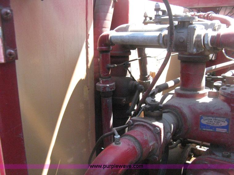 image for item D8475 1969 Ford 1000 Super Duty firetruck