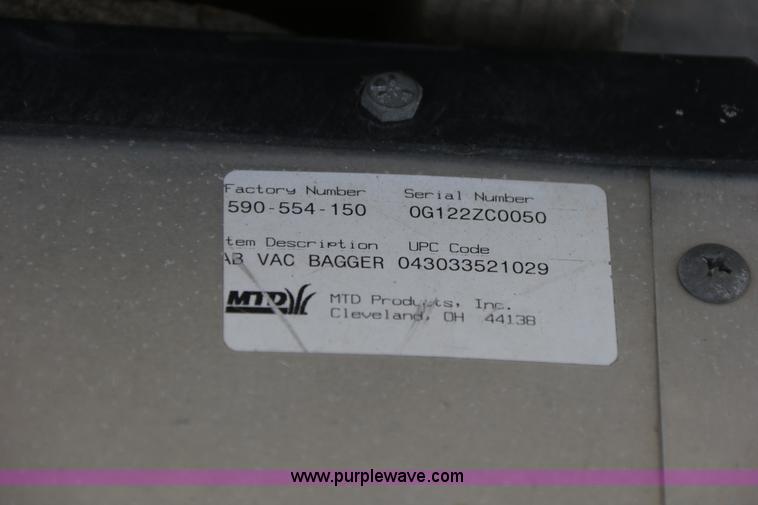 image for item E2279 Cub Cadet ZTR mower