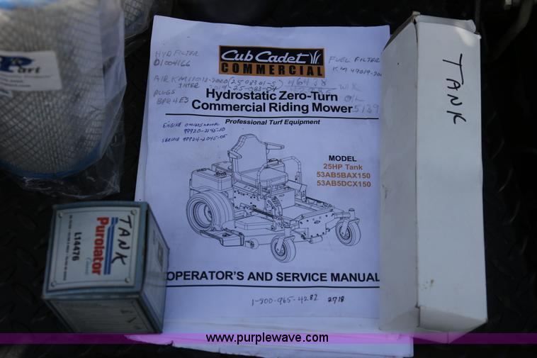 image for item E2279 Cub Cadet ZTR mower