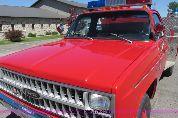 image for item E5142 1981 Chevrolet K30 firetruck
