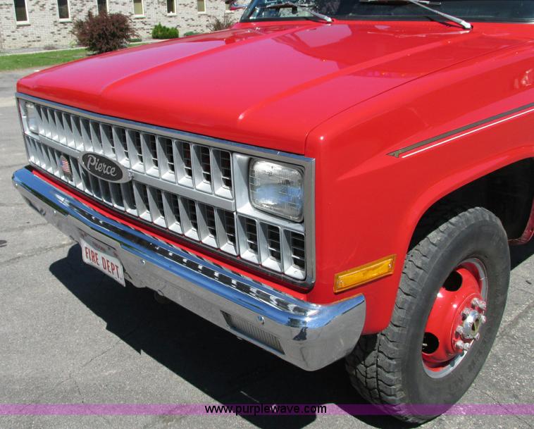 image for item E5142 1981 Chevrolet K30 firetruck